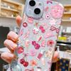 Еда Фрукты Багет Диско Прозрачные Чехлы Для Телефона Для IPhone 16 15 14 13 12 11 Pro Max Plus 17 Air Прозрачная Крышка INS Fundas