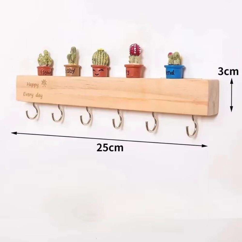 Wall-mounted Entry Wall Key Hook Household Wall Hanging Rack Key Storage Rack For Storing Keys