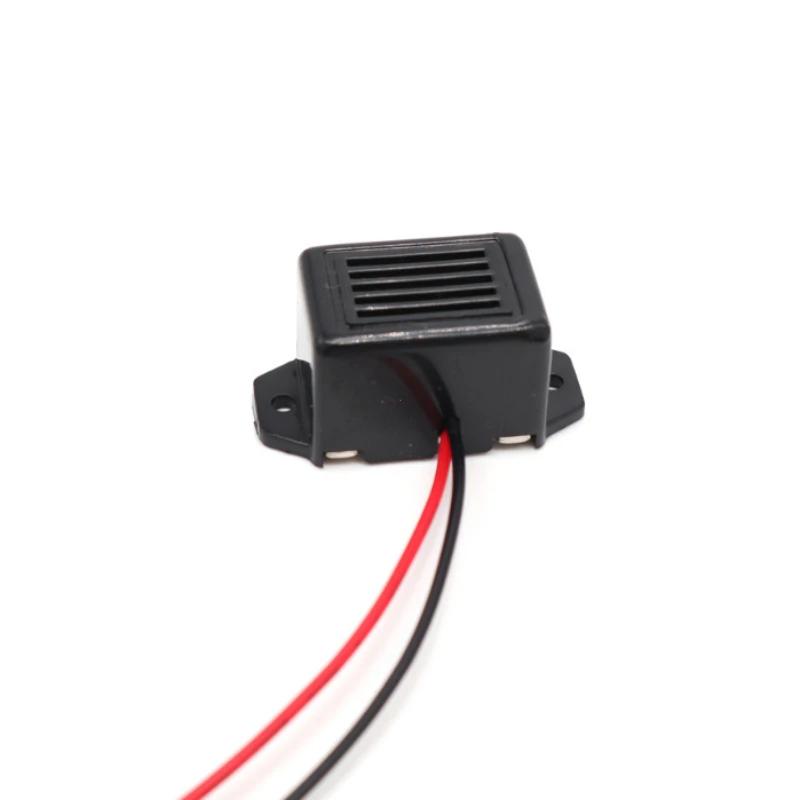 DC 12 В 75 дБ сирена звуковой сигнал предупредительная сигнализация адаптер кабель тонкий невидимый для автомобиля грузовик реверсивные напоминания