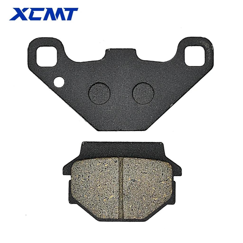 XCMT Motorcycle Accessories Rear Brake Pads For KAWASAKI KX 125 250 KSR KMX KLE ZZR ZXR KLX ZR GPZ KLE EX KL KLR 400 500 600