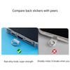 Universal Cellphone Anchors Phone Lanyard Patches Pad Tether Tab for Drop Protections Phone Strap Connector with Rings