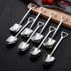 4PCS Stainless Steel Watermelon Spoon Shovel Spoon Household Creative Dessert Watermelon Spoon Cute Shovel