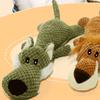 Pet Dog Chew Squeak Toy Dog Squeaky Toy Interactive Birthday Gift Crinkle Dog Toys Cute Puppy Toys for Boredom and Stimulating