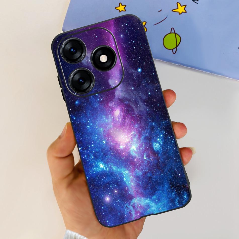 Чехол для телефона Tecno Spark 10 10C 2023 Модный Цветок Кошка Бабочка Мягкий Силикон ТПУ Чехлы Для Tecno Spark10 Spark10c KI5q KI5k
