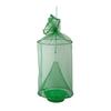 Hanging Fly Trap Indoor Outdoor Garden Farm Barn Ranch Foldable Fly Catcher Bag Heavy Duty Weather-proof Reusable Fly Control Green Cage
