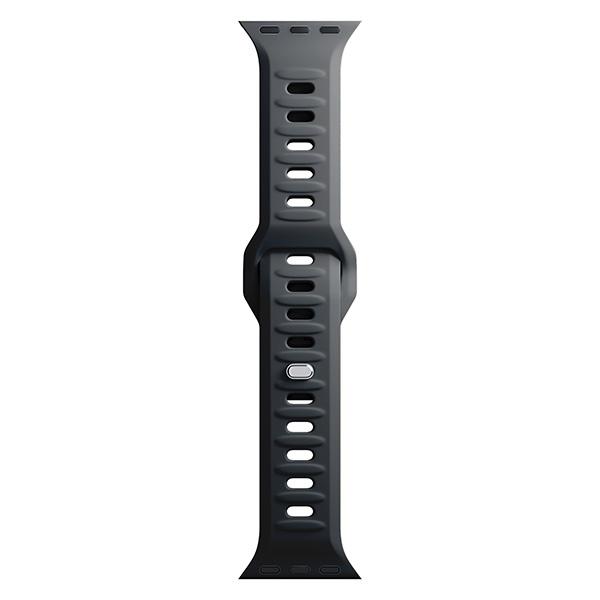 Pasek Silikonowy 3Mk Silicone Watch Strap Do Apple Watch 42/44/45/49Mm Czarny