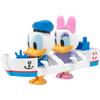 Aoshima Bunka Kyozai Rakupla Tocotoko No. DP-09 Disney Character Donald & Daisy Pre-Colored Plastic Model