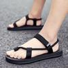 36~45 Fashion Men's Sandals Slippers Casual Durable Men's Shoes Non-slip Open-toed Summer Shoes  Sandalias Plus Size