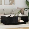 Coffee Table Black Oak Look 95 x 55 x 31 cm Wood Based Material