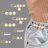 1/3/5Pcs Detachable Metal Pins Fastener Pants Pin Retractable Button Sewing-Free Buckles for Jeans Perfect Fit Reduce Waist