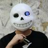 Игра Undertale Маски Маска Санса ПВХ Светодиодная Подсветка Полная Голова Взрослый Хэллоуин Косплей Маска Вечеринка Реквизит для Рождества Подарок на День Рождения