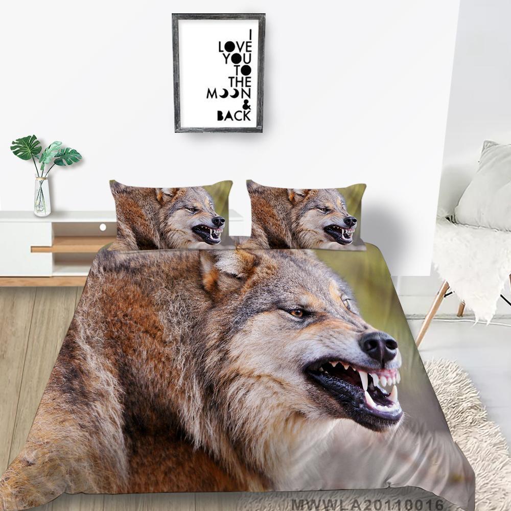 Покрывала для дома, новый модный пододеяльник из микрофибры, крутой волк, подарок для детей, детский пододеяльник