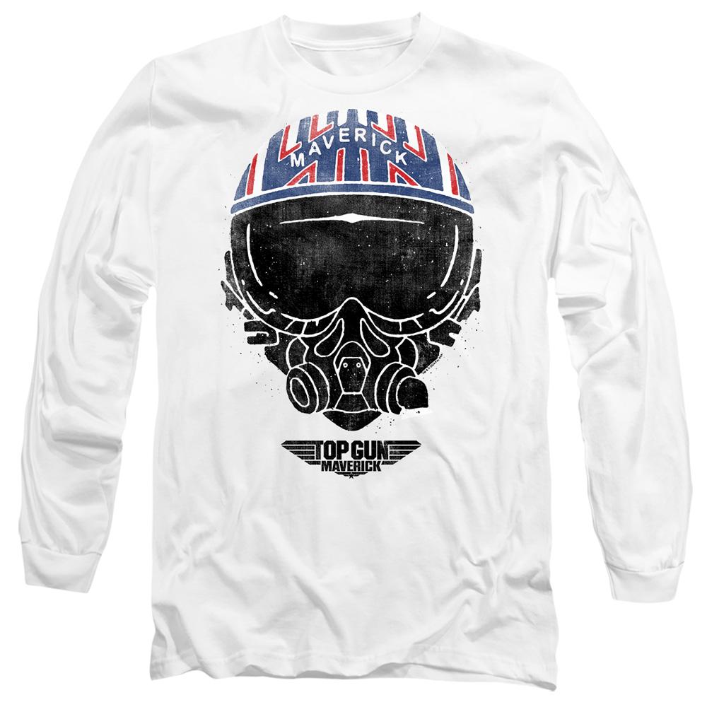Top Gun Unisex Adult Maverick Helmet T-Shirt