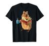 Cute Quokka, Book and Coffee Gift T-shirt
