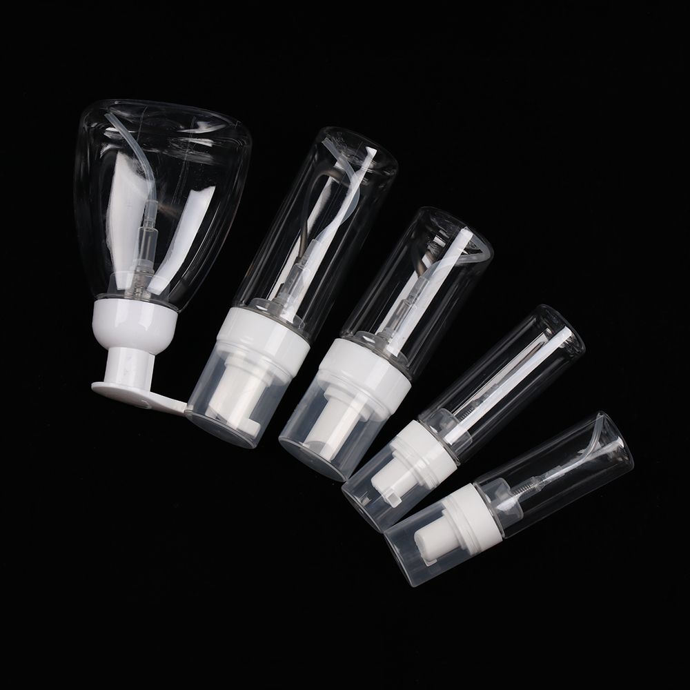 Bath Supplies Plastic Shampoo Shower Gel Clear Foaming Bottle Soap Dispenser Pump Container Liquid