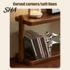Compact Vertical Organizer for Dining Room 2-Tier Desktop Storage Rack, Wooden Space Saving Organizer, Strong Multipurpose Shelf Home Load-Bearing
