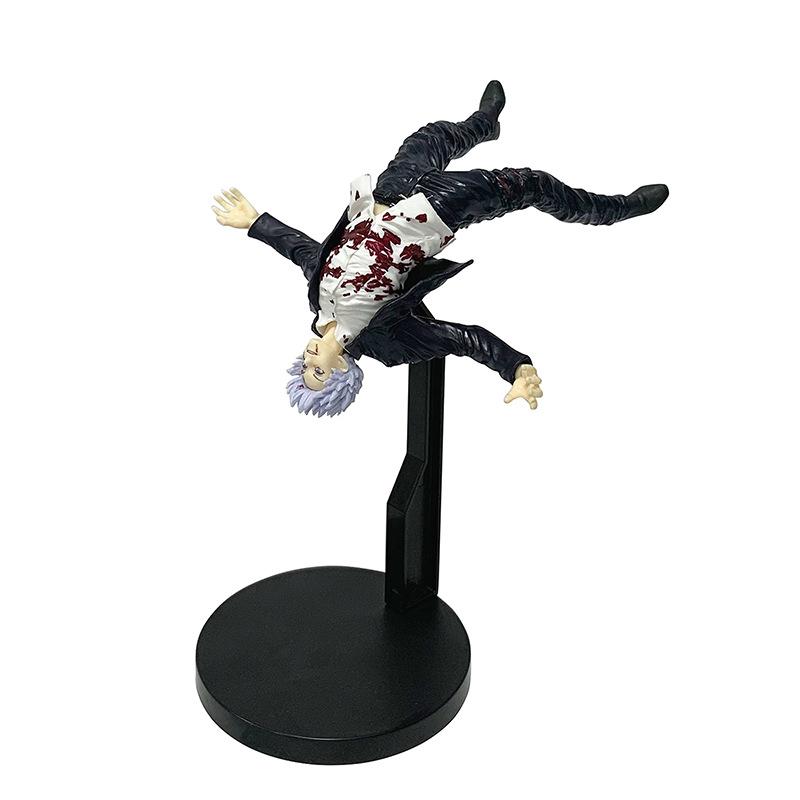 17,5-19 см Аниме Фигурка Jujutsu Kaisen AWAKENING Сатору Годжо ПВХ Коллекционная Модель Игрушки Дети День Рождения Рождественские Подарки