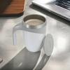 Corrosion-Resistant 304 Stainless Steel Automatic Stirring Coffee Cup Portable Home Electric Stirrer For Office Travel