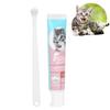 Sagit Pet,Cat,Toothbrush,And,Liquid,Toothpaste,Set,Teeth,Cleaning,Soft,Head,Brush,Teeth,Care,Tool,45ml