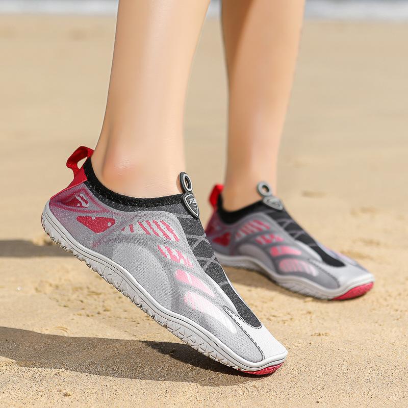Женская и мужская обувь для воды Быстросохнущая босиком Обувь для воды Спорт на открытом воздухе Обувь для воды Пляжный бассейн Плавание Серфинг Дайвинг Рыбалка Обувь для йоги для тренировок в тренажерном зале