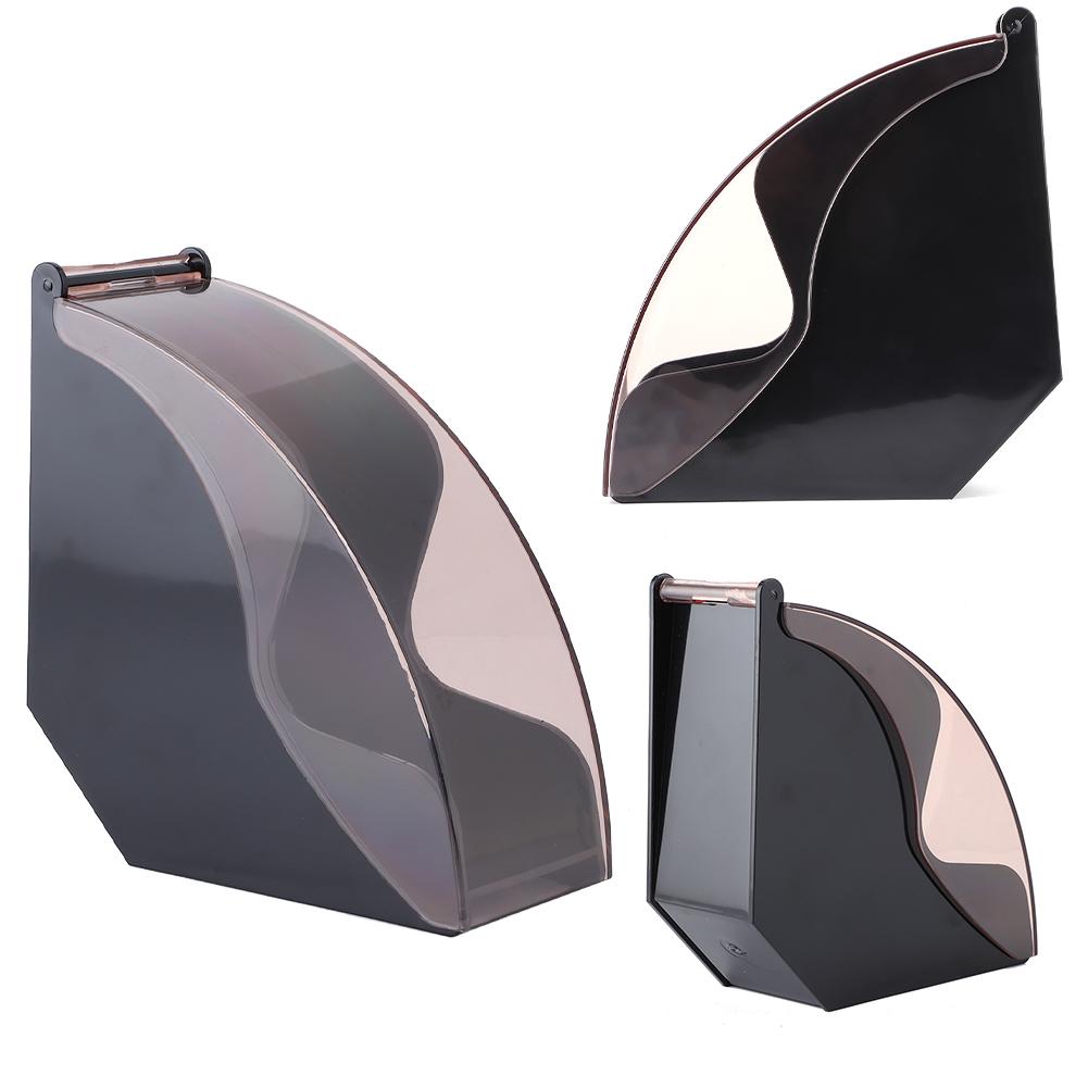 Акриловый пыленепроницаемый держатель для хранения диспенсерная стойка для кофейных фильтров с крышкой кофейные инструменты