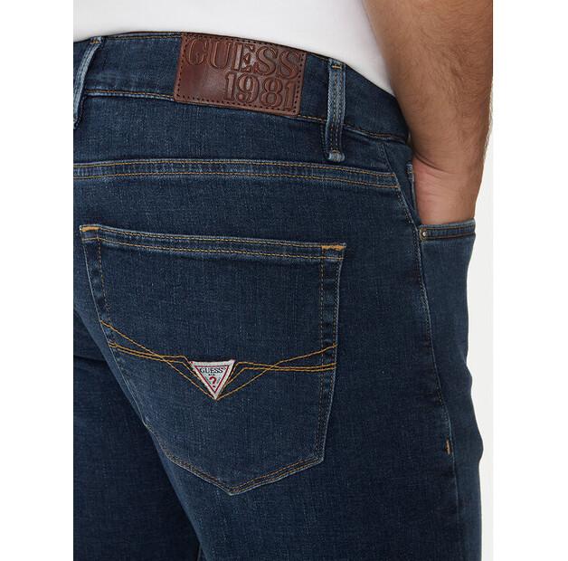 Джинсы Guess M4BAN2 D5GQ2 синий Skinny Fit