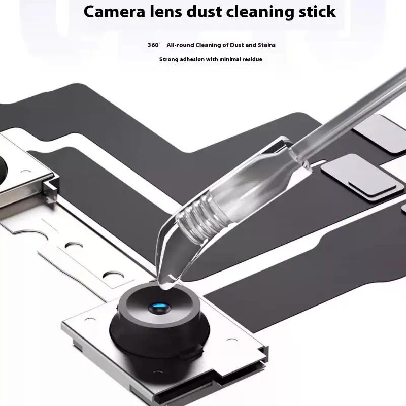 24/48 шт. Камера Портативный очиститель линз Смола Синтетическая палочка Удаление пыли Отпечатков пальцев Для линз камеры телефона Экран Инструмент для чистки