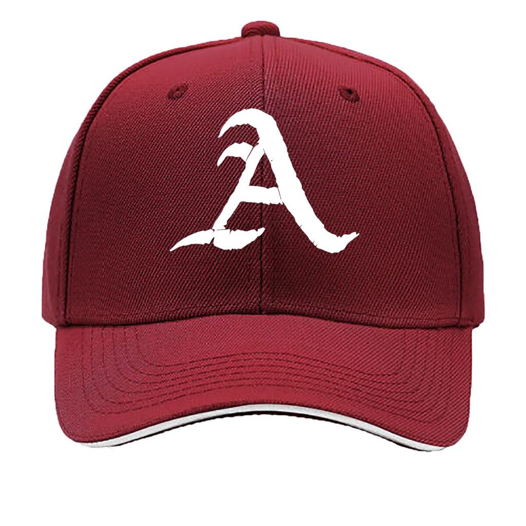 Регулируемая бейсболка Snapback со стильной буквой А, винтажная черная, с изогнутым козырьком. Идеально для бейсболки-сэндвич