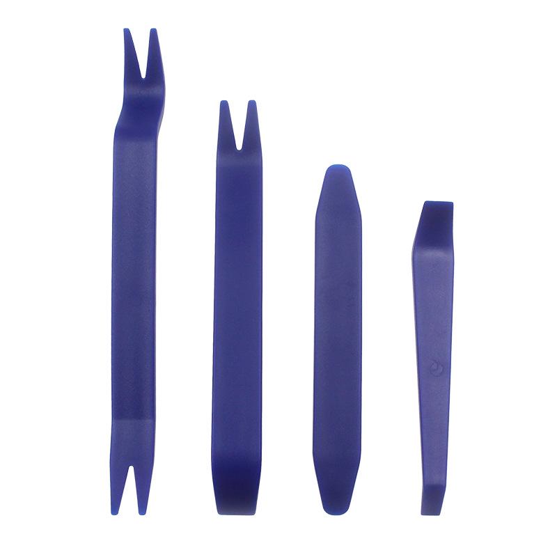 Набор из 5 предметов для снятия автомобильной аудиосистемы/панелей салона: 4 монтировки и 6-дюймовая отвертка