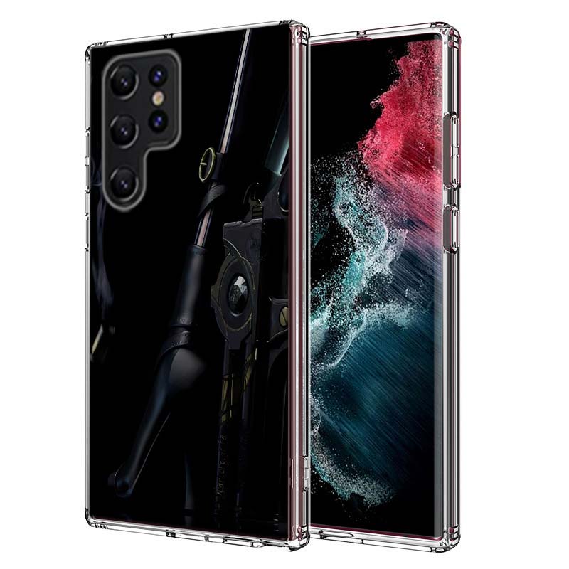 Чехол для телефона Bayonetta Capa для Samsung S26 Ultra S25 Edge Galaxy S23 S21 S20 S24 FE S22 S10 Plus Прозрачный TPU Корпус Coque с