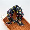 Cotton And Linen Small Square Scarf Silk Scarf Women'S Spring And Autumn New Style Artistic And Versatile Fashionable Temperament Headband Scarf