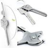 Stainless Steel Utili Key 6 In 1 Keychain Edc Multi-Tool Screwdriver Opener