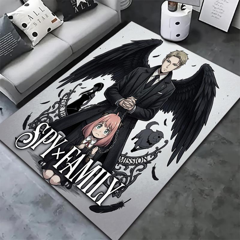 Spyxfamily Carpet Rug For Living Room Bedroom Home Sofa Decoration Kids Play Nonslip Floor Mat