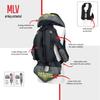 Airbag Vest Black L Hit-Air (Mugen Denko) MLV-C