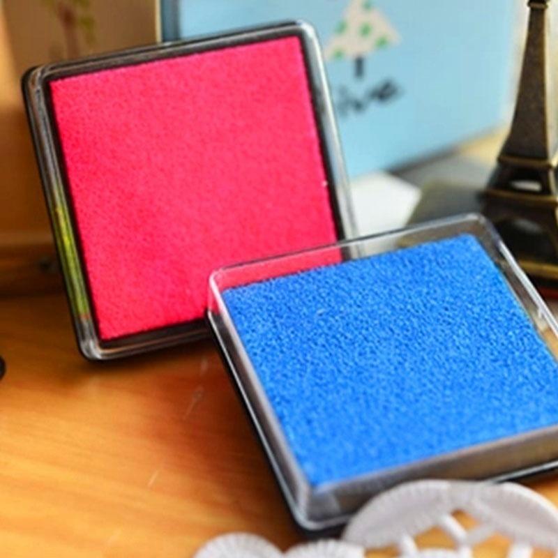 1 шт. Новый цвет Прочный DIY Крафт Чернильная подушечка на масляной основе Отпечаток Для штампов Резина Бумага Дерево