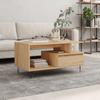  Coffee Table, Sonoma Oak 90x49x45 Cm, Wood-based Material