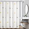 Thickened Partition For Bathroom Waterproof Shower Curtain No Need To Drill Holes