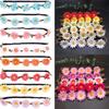 5 Daisy Flower Wreath Sun Flower Headband Wangpin Scenic Seaside Vacation Beach Straw Hat Headband