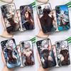 Чехол Genshin Anime Shenhe для Xiaomi Redmi Note 10 11 Pro 8 9 12 Pro 11S 10S 9S Redmi 9 10 12C 9C 10C задняя крышка