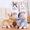 Adorable White Bunny Plush Toy - Sleeping Comfort Doll for Kids, Super Cute Gift for Girls