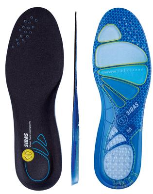 Гелевая стелька SIDAS Essential Cushioning, размер M (25,0см-26,5см), 36830262, Антибактериальный и моющийся