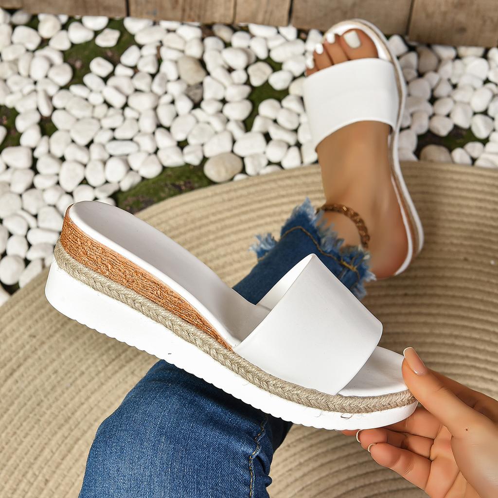 Fashion Women's Slippers Summer New Platform Open Toe Sandals Casual Fashion Slippers
