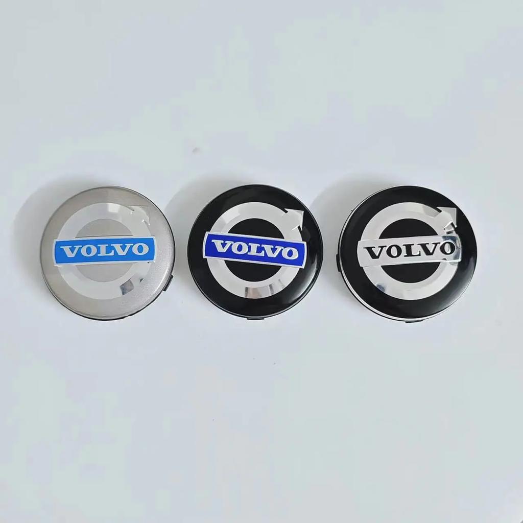 4 шт. 62 мм/64 мм подходит для Volvo V70S40XC90S60LS70XC60V40V50 Логотип Volvo для центральной крышки колпака автомобильного колеса шины.