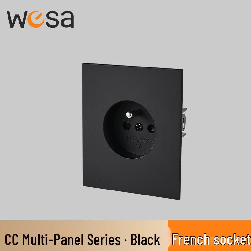 WESA Flame Retardant 16A European Standard Household Switch Socket
