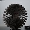 Creative Sunflower Geometric Circular Ornaments Abstract Crafts Desk Decoration Folding Circle Sculpture Room Aesthetic Decor