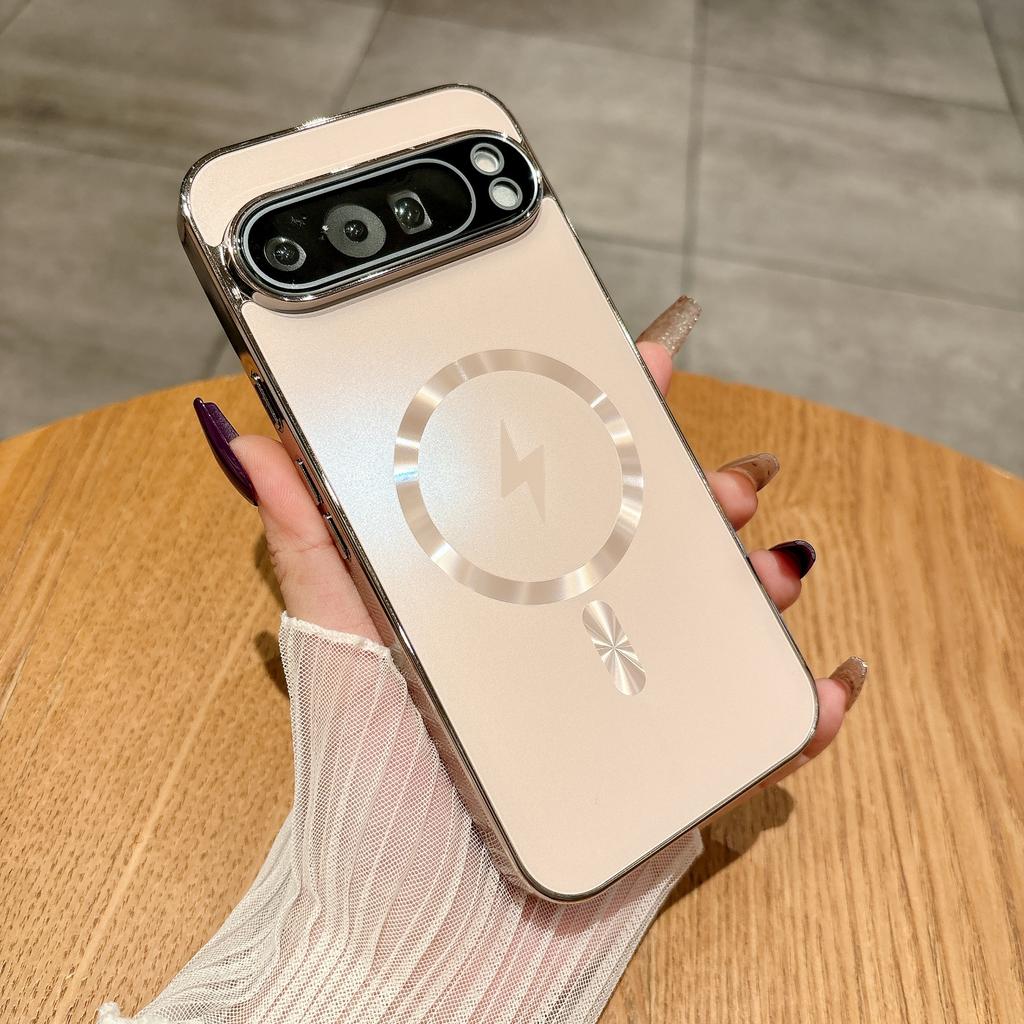 New Electorplating Magnetic Case For Google Pixel 10 Pro XL 9A 9 8 8A 7A 7 6 Pro 6A With Camera Lens Coverage Protector Tik Tok
