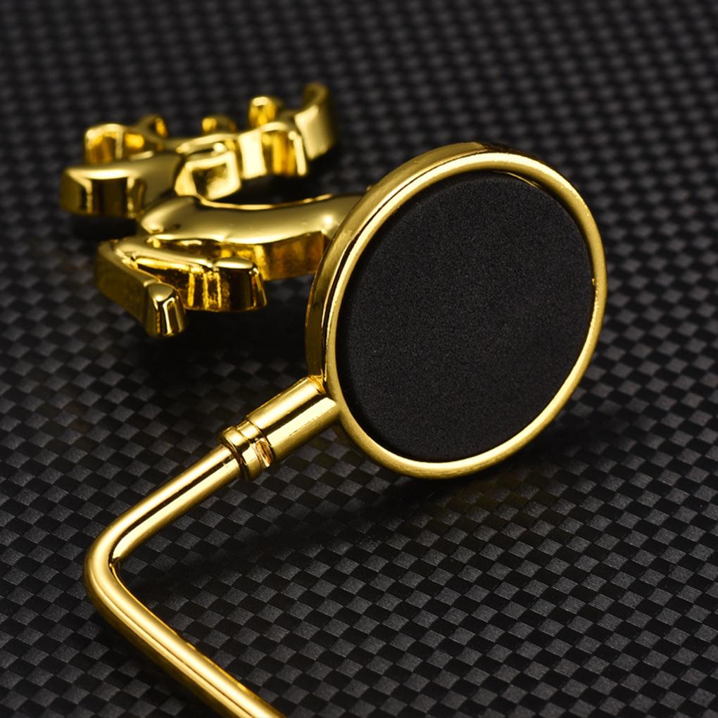 Christmas Sock Hanger Themed Atmospheres Xmas Fireplace Hook Reusable Personalized Stair Rack Plating Stocking Holder Clip