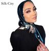 High-quality Luxurious Silk Scarves Headband Scarfs Neck Scarf For Women Chain Silk Scarf Women's Decorative Shawl