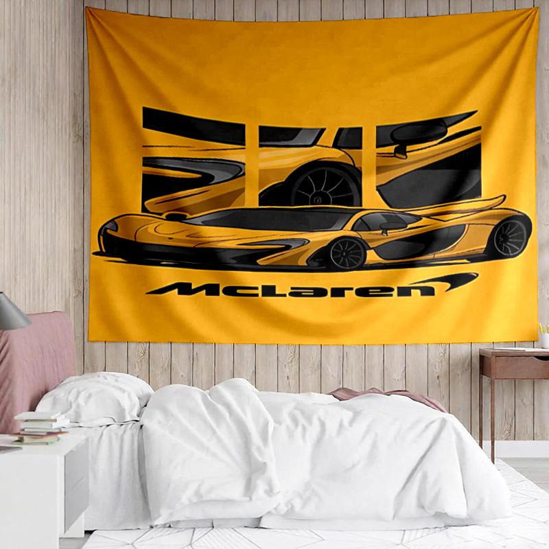 McLaren Automotive Tapestry for Bedroom Aesthetic Classroom Tapestries Wall Hanging for Living Room Dorm Office,Ideal Creative Gift