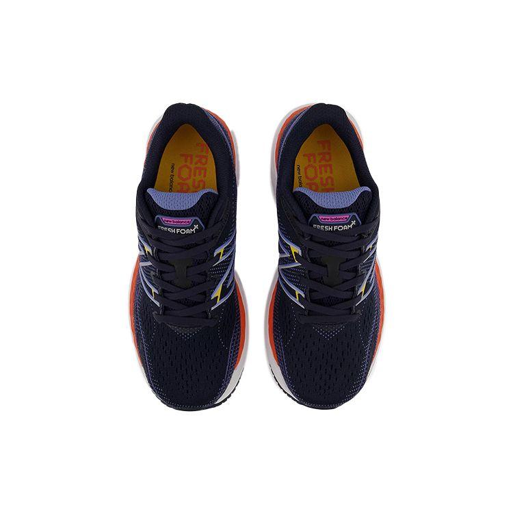 New Balance Женские кроссовки Fresh Foam X 860v12 Eclipse Night Sky Синие Ярко-оранжевые W860G12